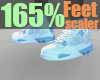 Feet 165% scaler