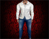-D.E- Outfit White-Jeans