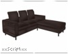 SCR. Brown Couch