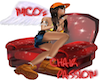 Couche RED PASSION Nicos