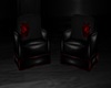Sexy Gothic Rose Chairs