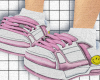 ! pink sneakers