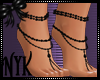 Onyx Foot Jewels