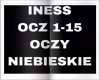 INESS-OCZY NIEBIESKIE