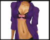 Purple Shirt Bra