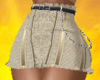 Golden Skirt +Belt Cindy
