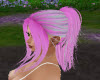 Pink Pony Tail Chiffion