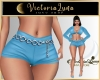 RL Julia Blue Short/SET