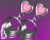 {B} Heart Earrings v2