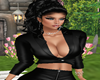 Blk Leater Top
