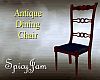 Antq Dining Chair Blue2