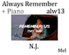 Always Remb Piano alw13