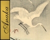 AT- Snow Cranes Painting
