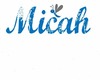 Micah 3d name sign