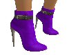 *F70 Purple Suede Boots