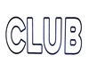 CLUB BLUE SIGN