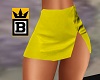 Yellow Mini Skirt