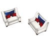 Red White & Blue Chairs