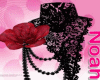 ☻ Goth Rose Collar