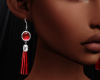 ^ Red Sapphire Earrings