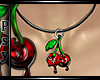 P" Cherry necklace
