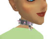 pink gem collar