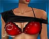 T Shirt Bra Red