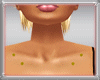 Clavicle Piercing Gold