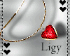 Lg-Queen Heart Necklace