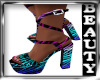 ABSTRACT BOMBSHELL SHOES