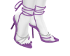 Strappy Heels Purple