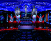 club heart blue & red