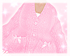 #pink knit cardigan!♡