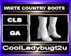 WHITE COUNTRY BOOTS