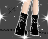 Black Halloween Boots