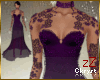 cK Gown Lace Purple