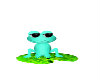 (SS)Lily Pad Frog Teal