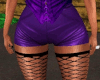 ! Dk Purple Mini shorts