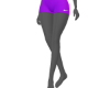 gym shorts purple