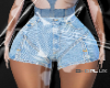 Two Tone Spiral Shorts M