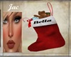 J~CHRISTMAS STCKG BELLA