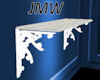 JMW~White Marble Shelf