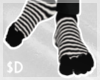 $D - Toe Socks* Stripes