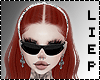 Cuthe Dark Red Hair