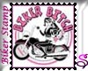 Biker Biggie Stamp