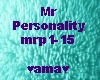 Mr Personality, music