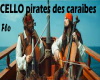 CELLO- pirates of caraib