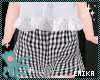 Kids🖤Plaid Shorts
