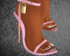 Pink Lock Heels