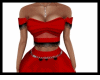 M/Red Full Sexy Dress